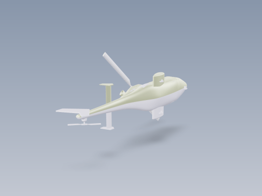 贝尔直升机造型Bell 222 helicopter缩略图