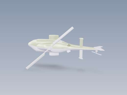 贝尔直升机造型Bell 222 helicopter缩略图