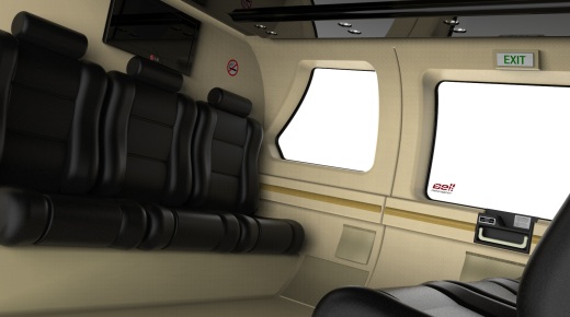 贝尔直升机造型Bell 222 helicopter缩略图