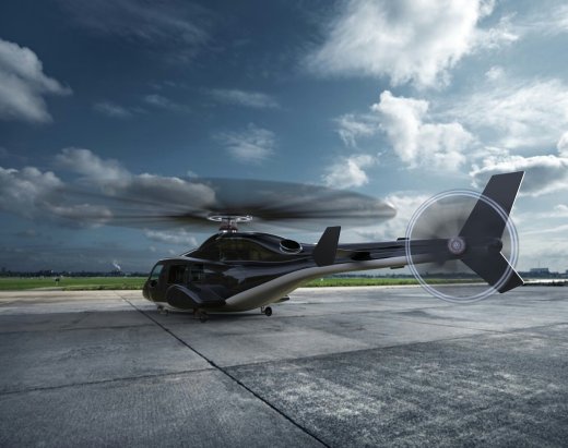 贝尔直升机造型Bell 222 helicopter