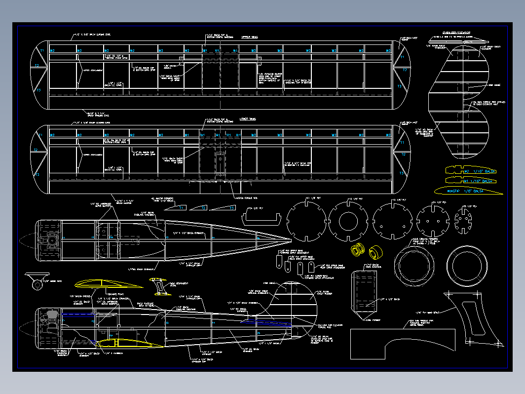 航模-BIPLANE_PLAN