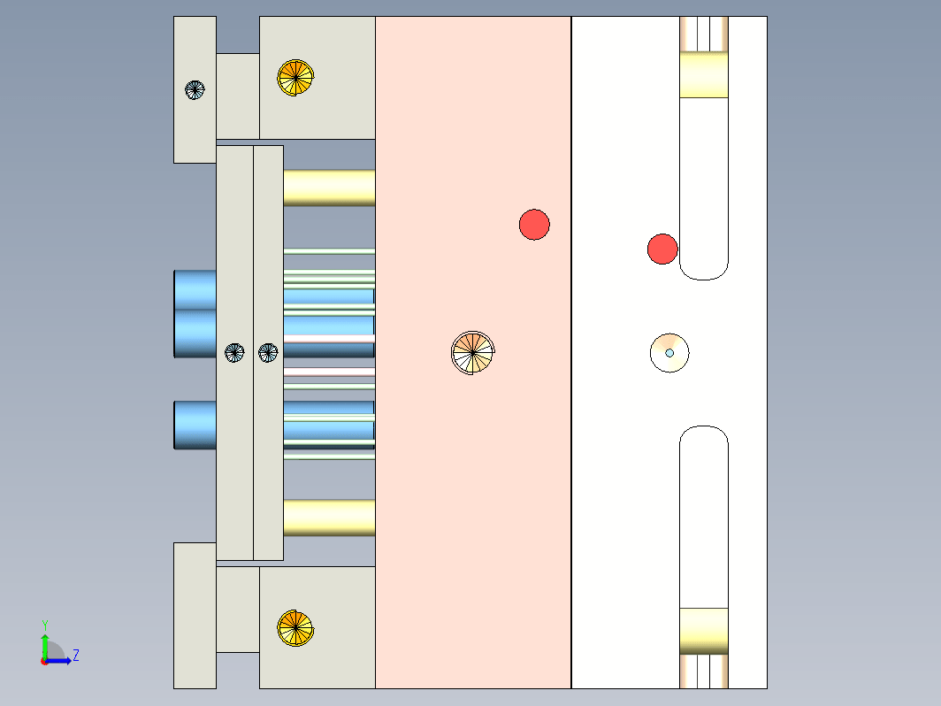 显示器支架（压铸模+铝合金）