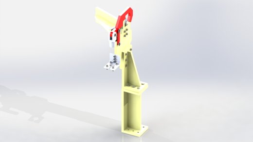 点焊夹具钳设计模型缩略图