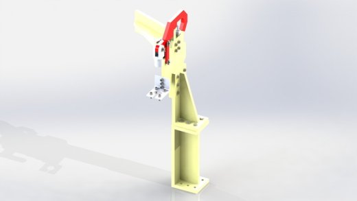 点焊夹具钳设计模型缩略图