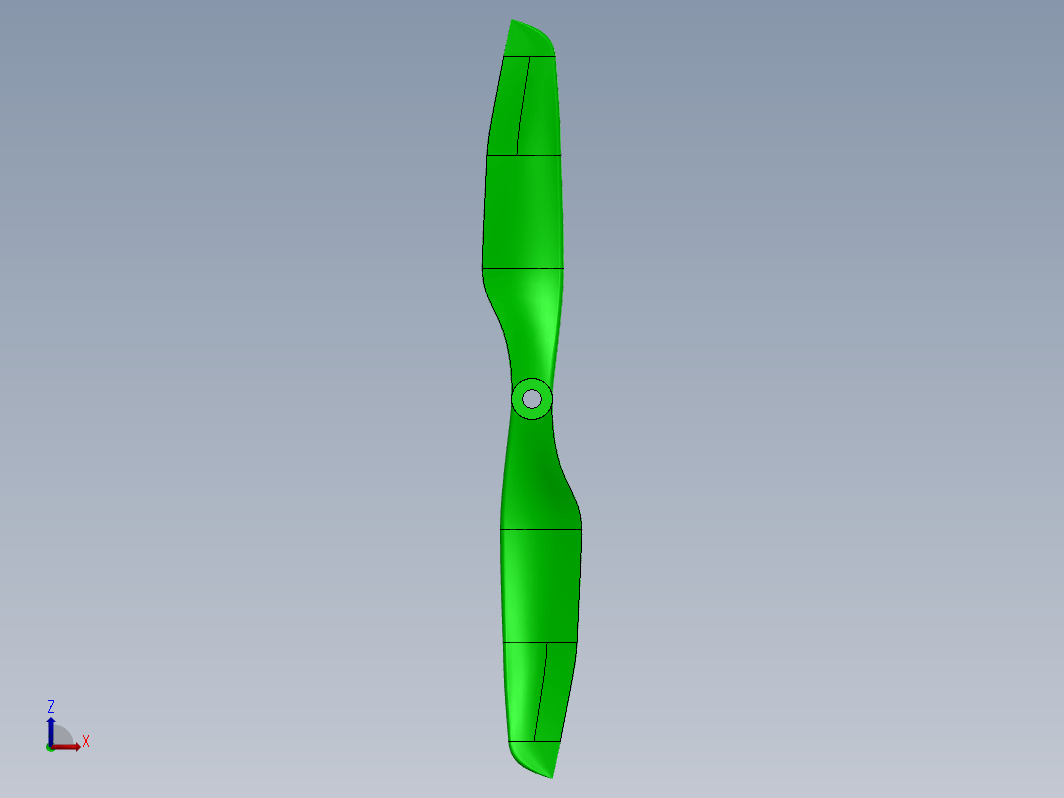 8x4.5螺旋桨 格式：STP SW