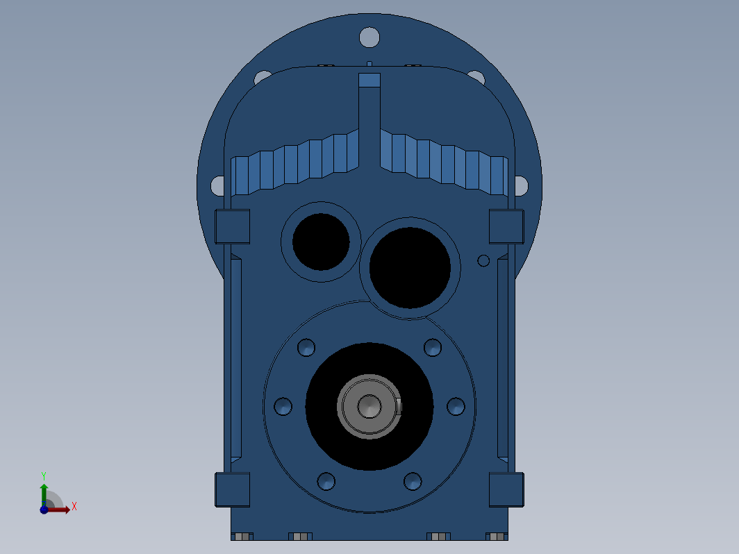 F-AM轴输入型平行轴-斜齿轮减速电机[F67-Y100-7.53-M1]