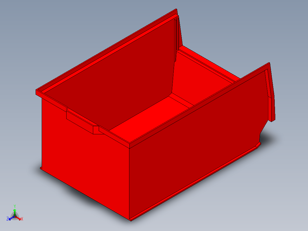 物料盒长160 x 宽100 x 高75