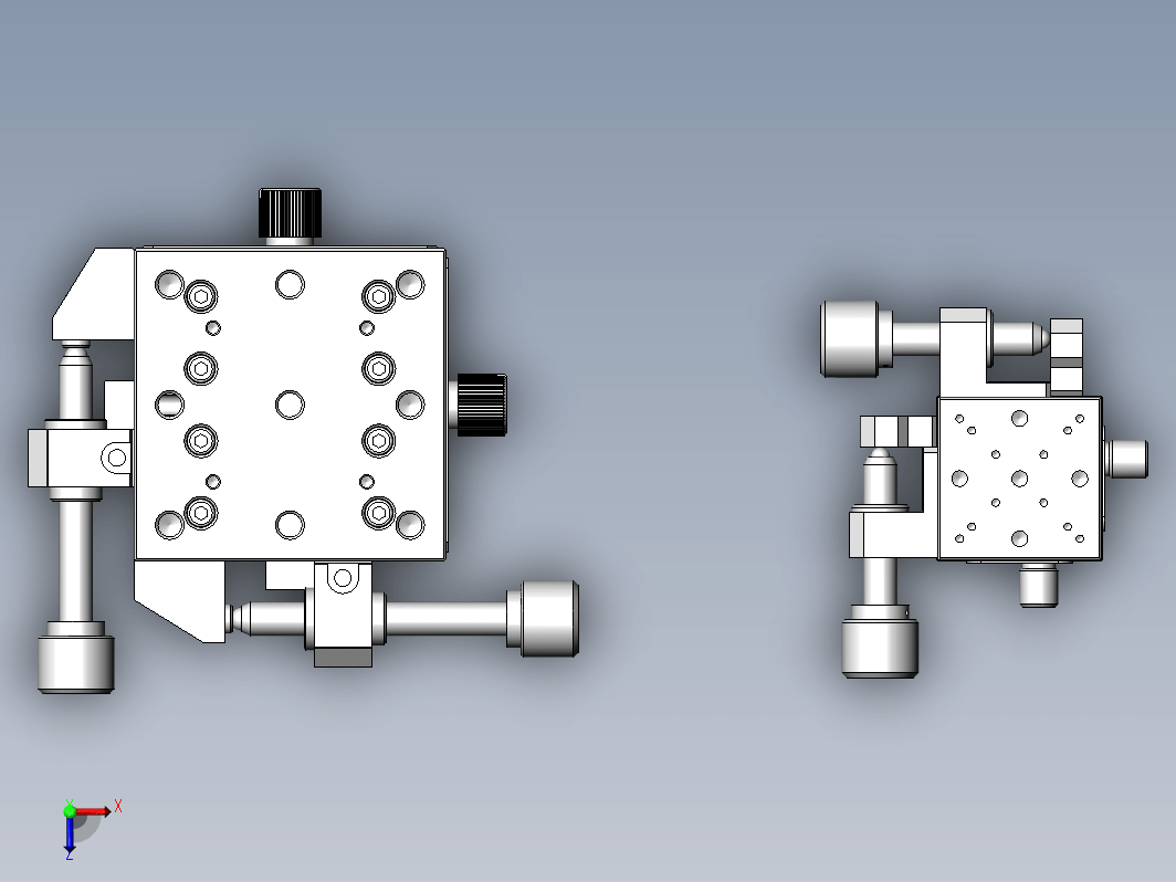 2款十字XY精密滑台装置