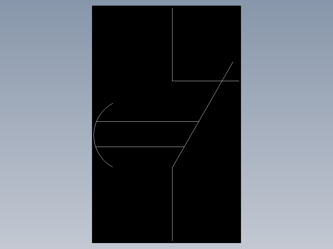 电气符号  延时断开的动断触点 (gb4728_9_1C.8-1)