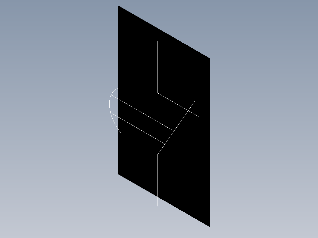 电气符号  延时断开的动断触点 (gb4728_9_1C.8-1)