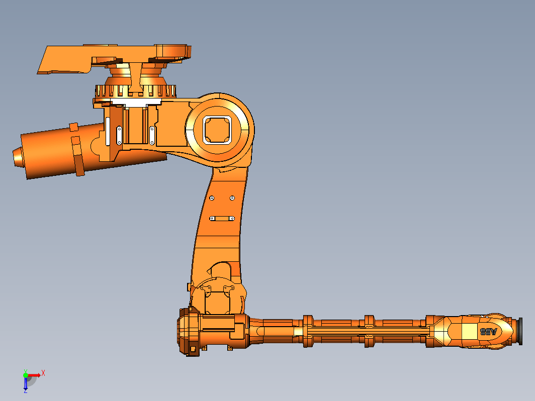 ABB IRB 6650S 机器人数模