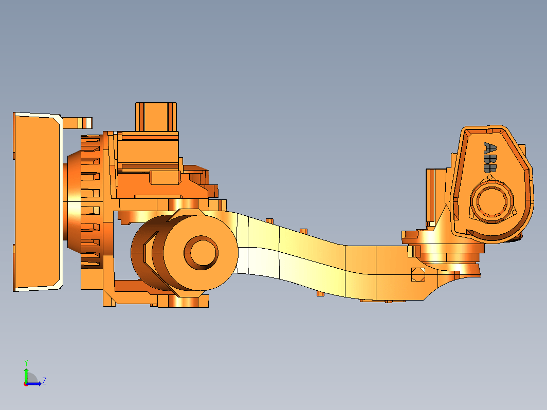 ABB IRB 6650S 机器人数模