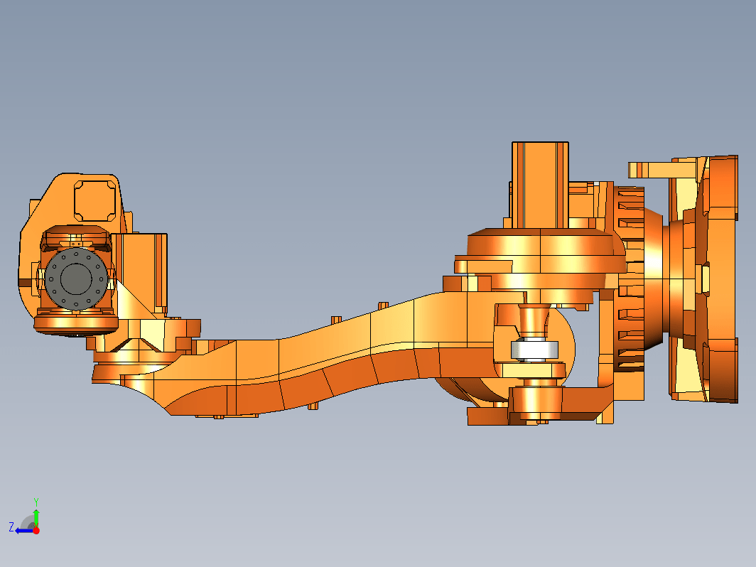 ABB IRB 6650S 机器人数模