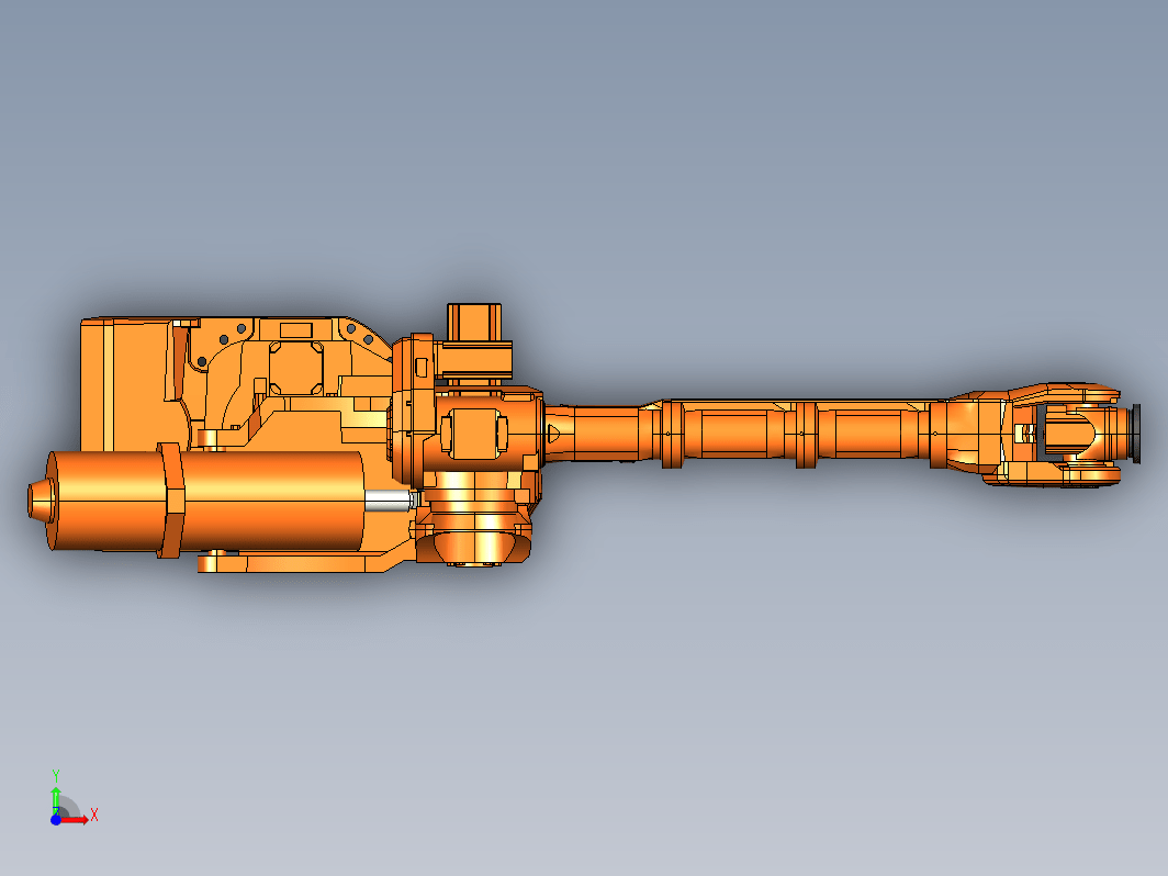 ABB IRB 6650S 机器人数模