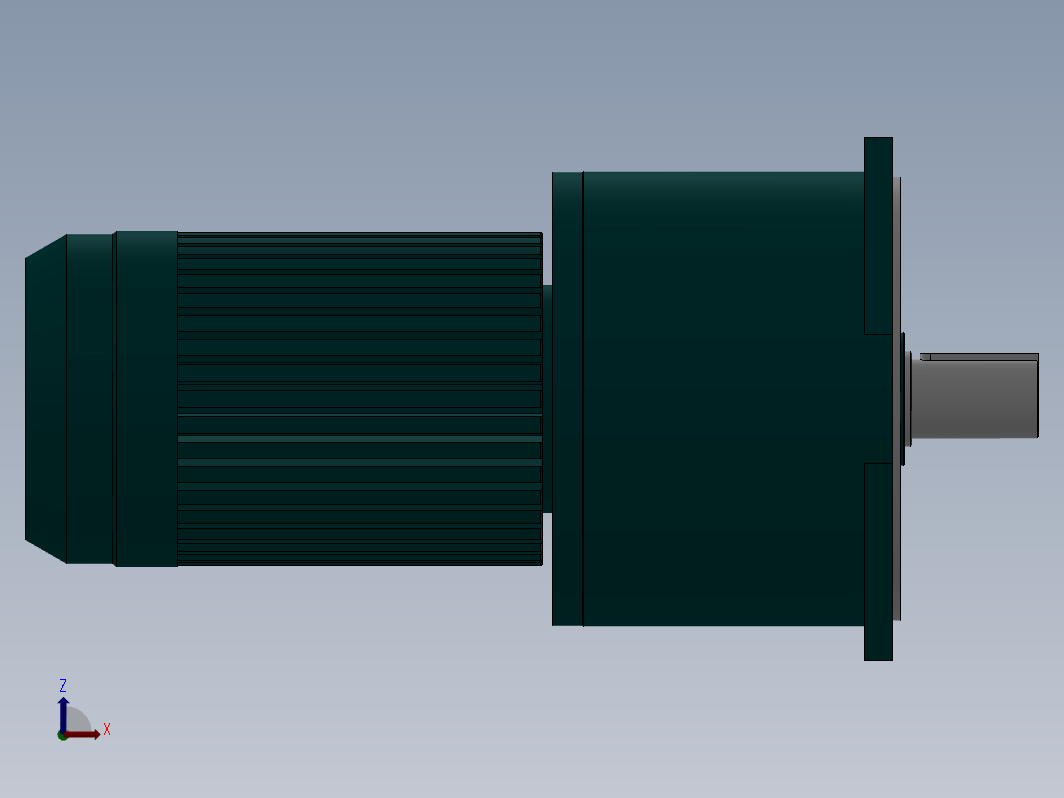 CV-50-3700-15～60立式三相铝壳(刹车)马达减速机[CV-50-3700-20-G3]