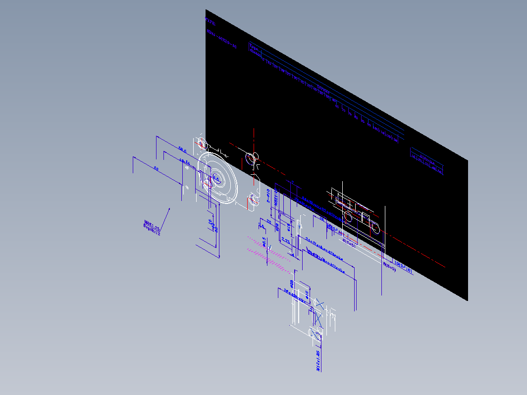 SDA气缸 83-SDAJ-40-BZN