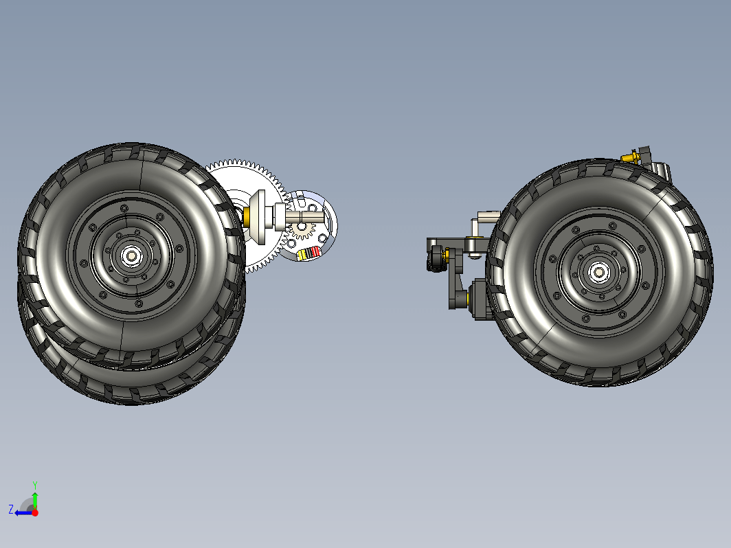 TAMIYA田宫 Hummer DF01遥控车前后桥