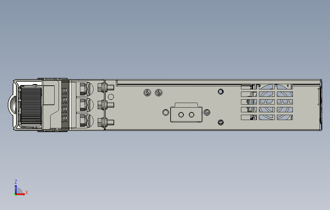 高性能多机传动驱动器STEP_B00(MD810-20M4T22G110+整机外形图)