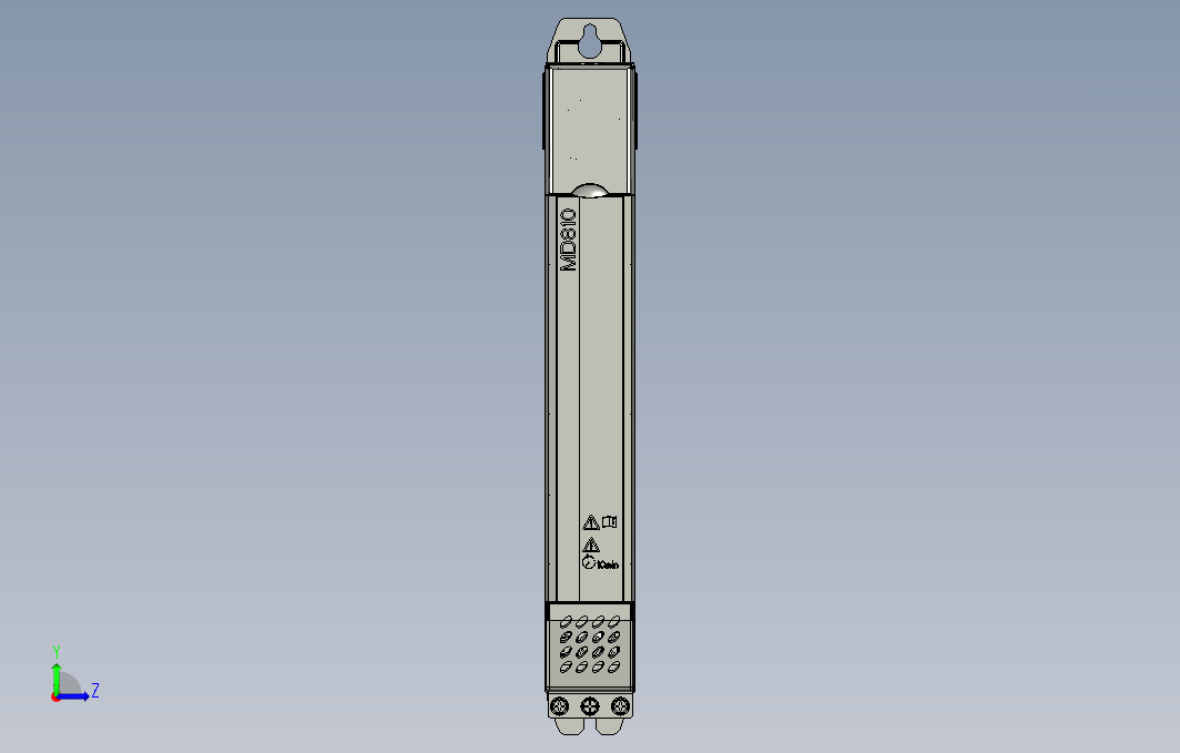 高性能多机传动驱动器STEP_B00(MD810-20M4T22G110+整机外形图)