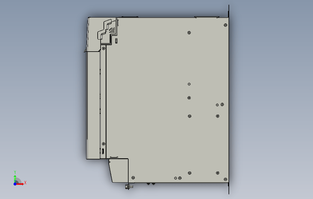 高性能多机传动驱动器STEP_B00(MD810-20M4T22G110+整机外形图)