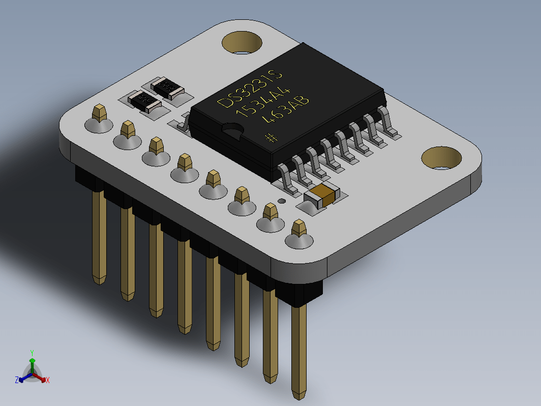 电路板 主板 adafruit-3013-ds3231-rtc-1 6 STP SW