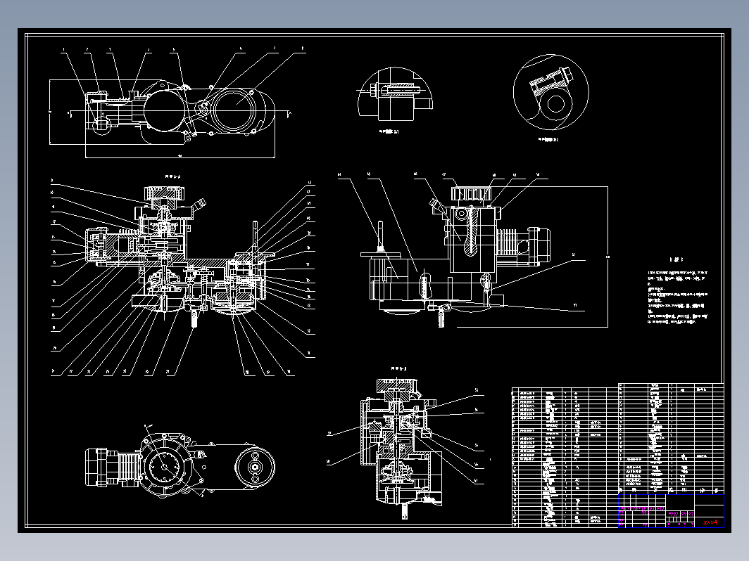 JKD-DFDJ-00发动机装配图