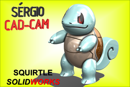 Squirtle 神奇宝贝即兴创作