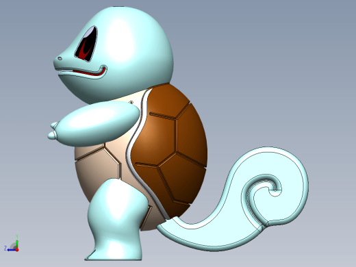 Squirtle 神奇宝贝即兴创作缩略图