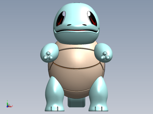 Squirtle 神奇宝贝即兴创作缩略图
