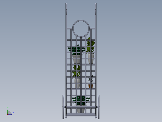 户外植物装饰小车缩略图