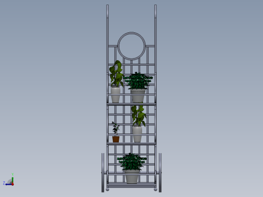 户外植物装饰小车缩略图