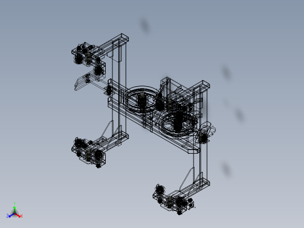 Trolley空中吊运车机构