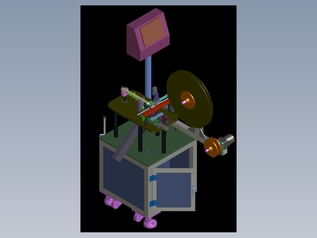 USBESATA装壳机台3D