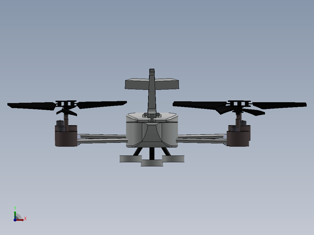 drone-design简易四轴无人机