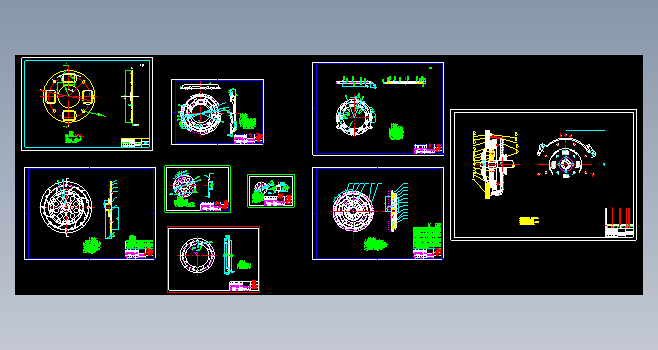 Z离合器总成CAD+说明书