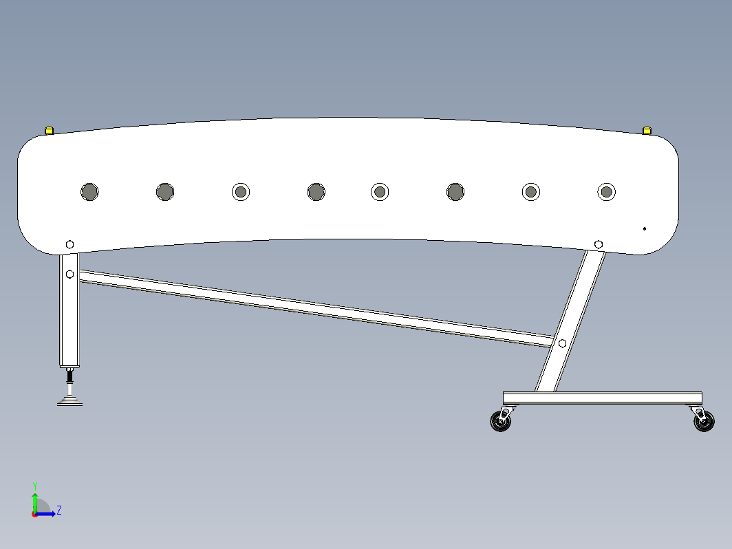 足球桌建模