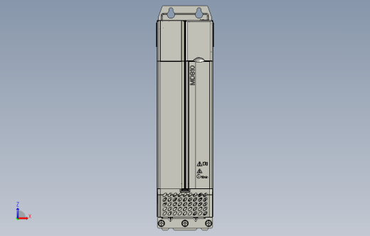 高性能多机传动驱动器STEP_B00(MD810-50M4T37G201+整机外形图)缩略图