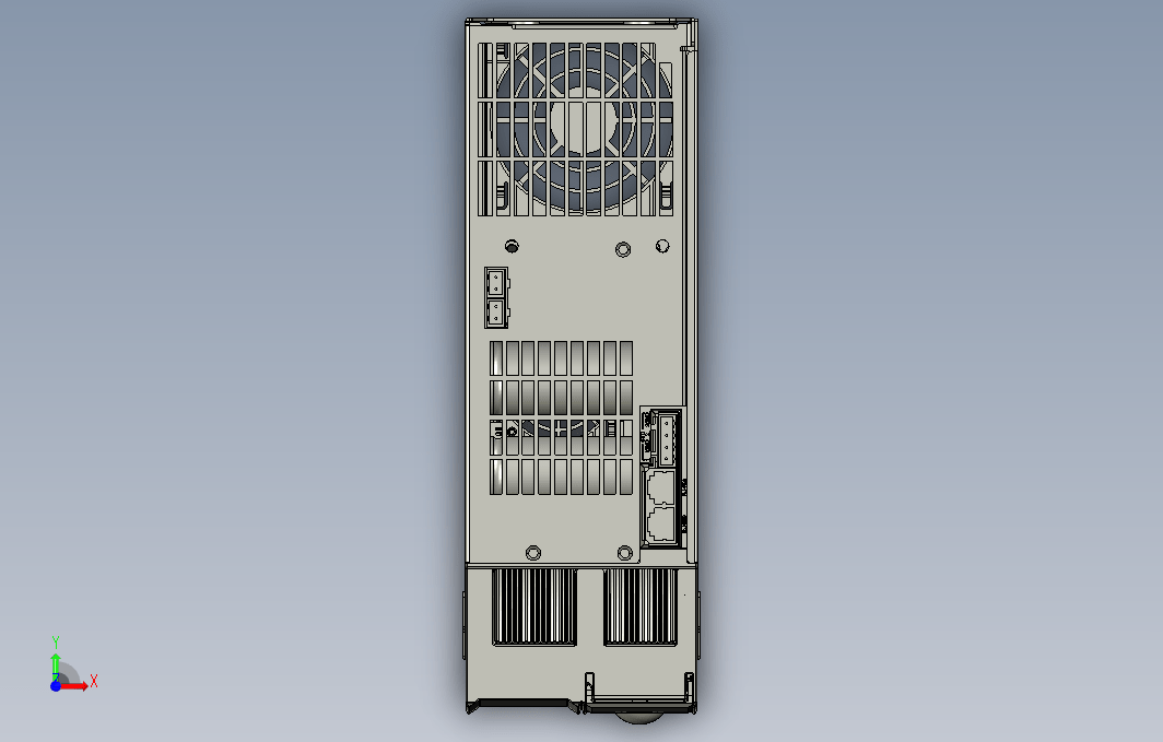 高性能多机传动驱动器STEP_B00(MD810-50M4T37G201+整机外形图)