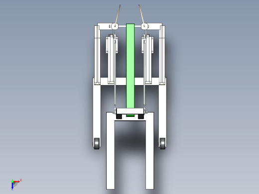 hydraulic hand forklift液压手动叉车缩略图
