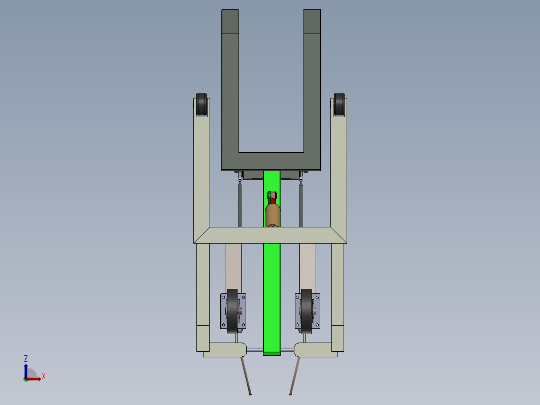 hydraulic hand forklift液压手动叉车