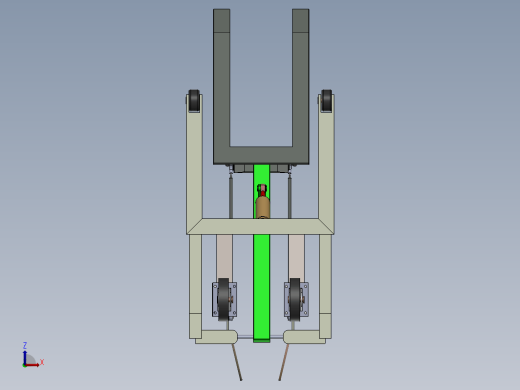 hydraulic hand forklift液压手动叉车缩略图