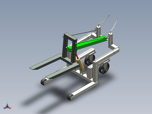hydraulic hand forklift液压手动叉车缩略图