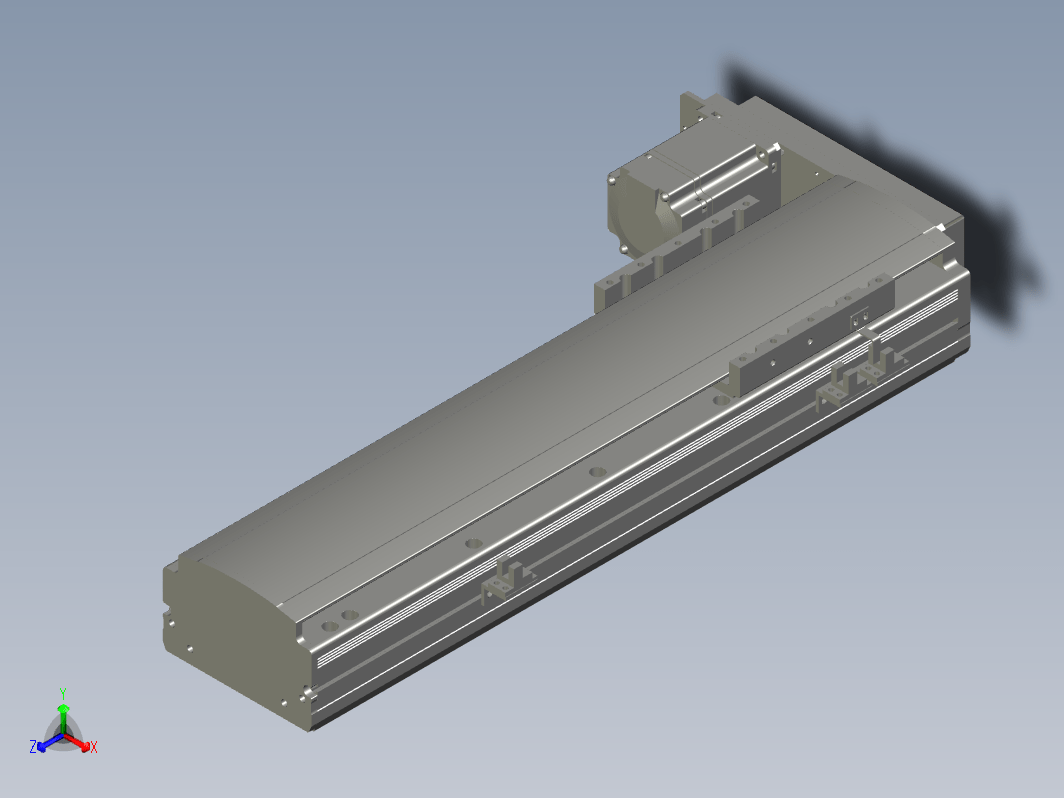 MT120BS-L300 直线模组 滑台模型.MT120BS.L10.300.BL.M40B.C4.3D