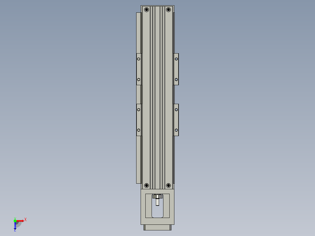 丝杆电缸模组滑台-KY26-802-B-L250-H-1-01-2A