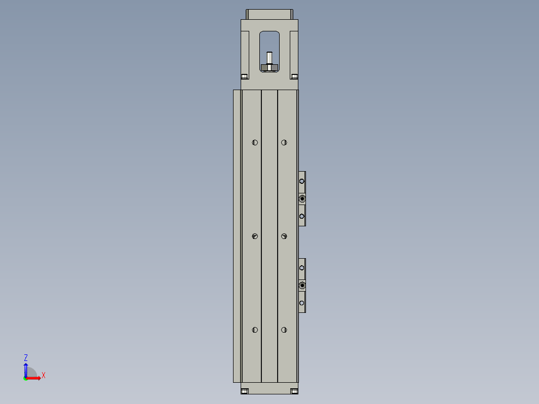 丝杆电缸模组滑台-KY26-802-B-L250-H-1-01-2A