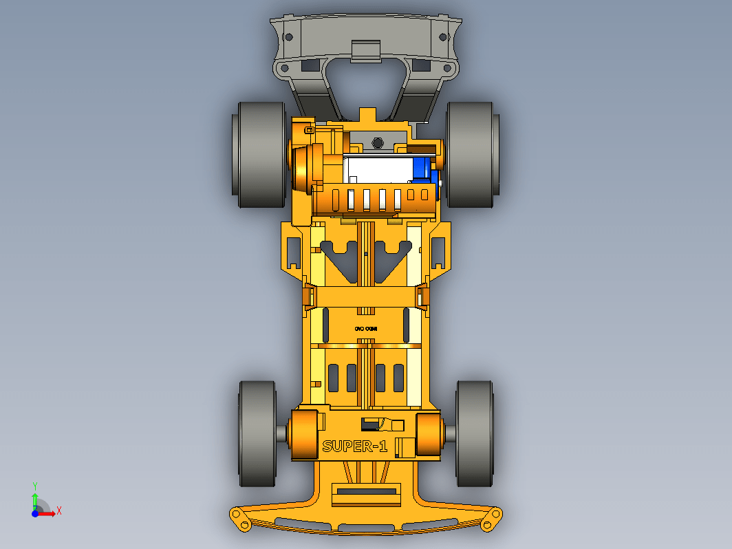 四驱车底盘 mini tamiya