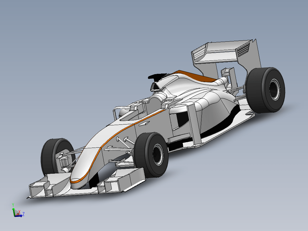 Sam Brimble设计的2016 F1赛车