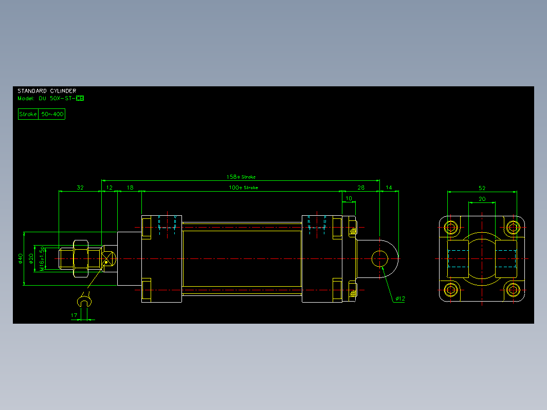 气缸 50CB