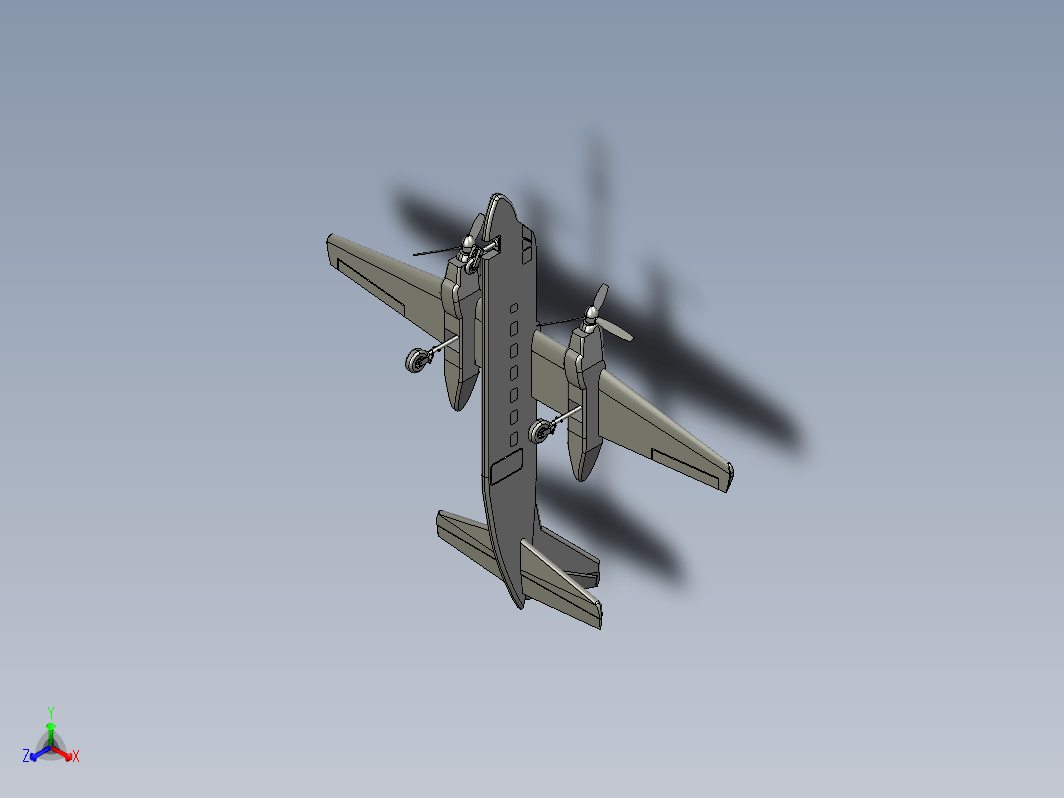 RC超简易航模飞机 BE-30 