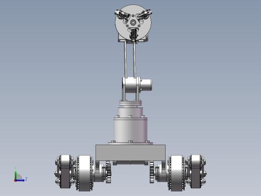 菠萝采摘器结构设计三维SW2014带参+CAD+说明书缩略图